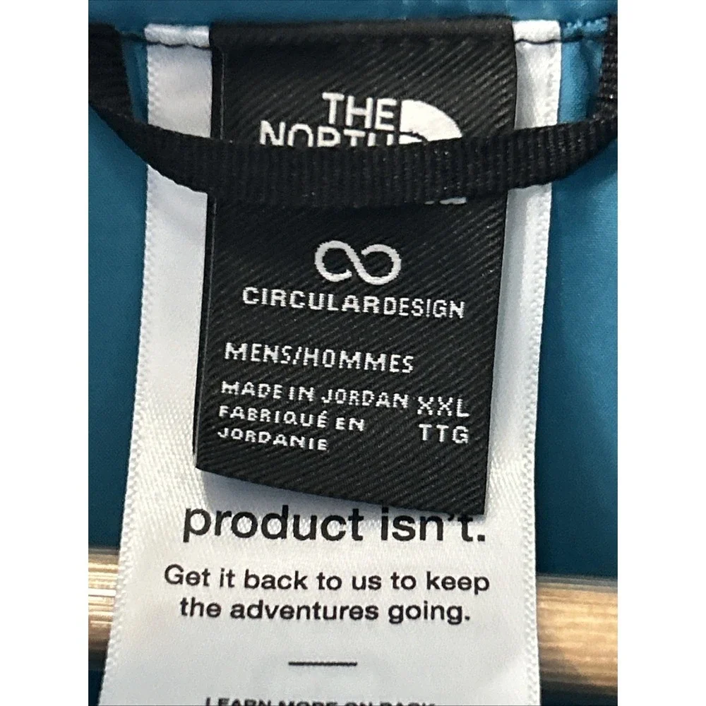 NWT Mens The North Face Quilted Thermoball Puffer Jacket Packable $210 XXL 2XL